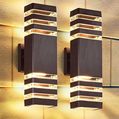 BrightGuard E27 LED Wall Sconce - Waterproof Design