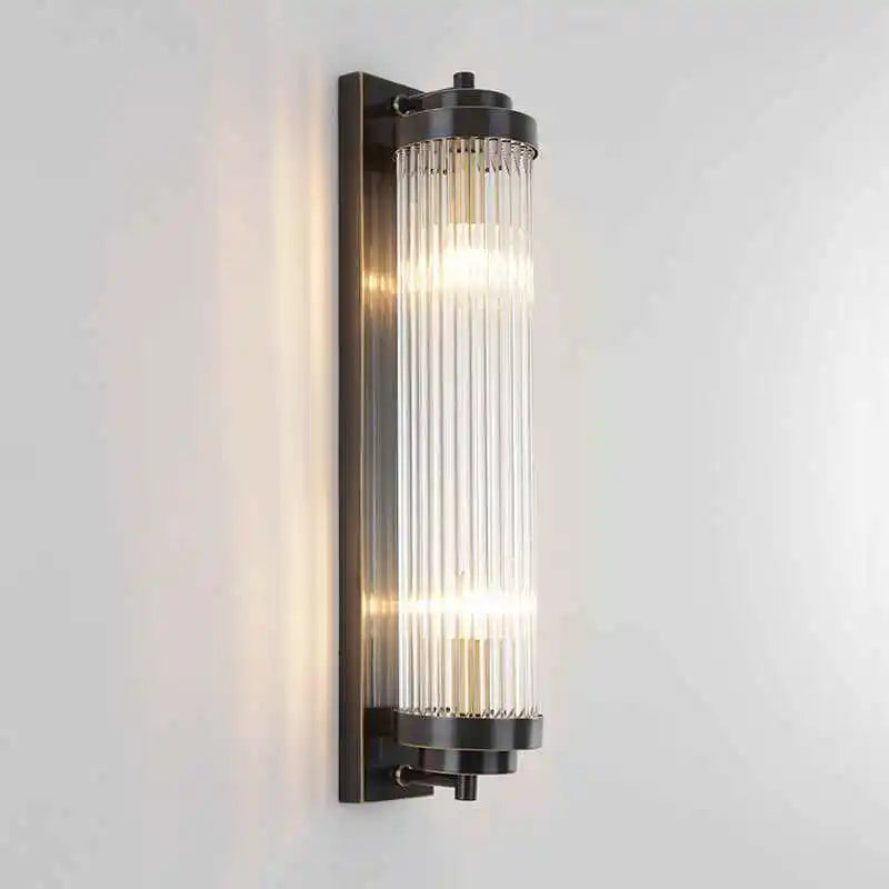 GlowWave Modern Crystal Wall Sconce