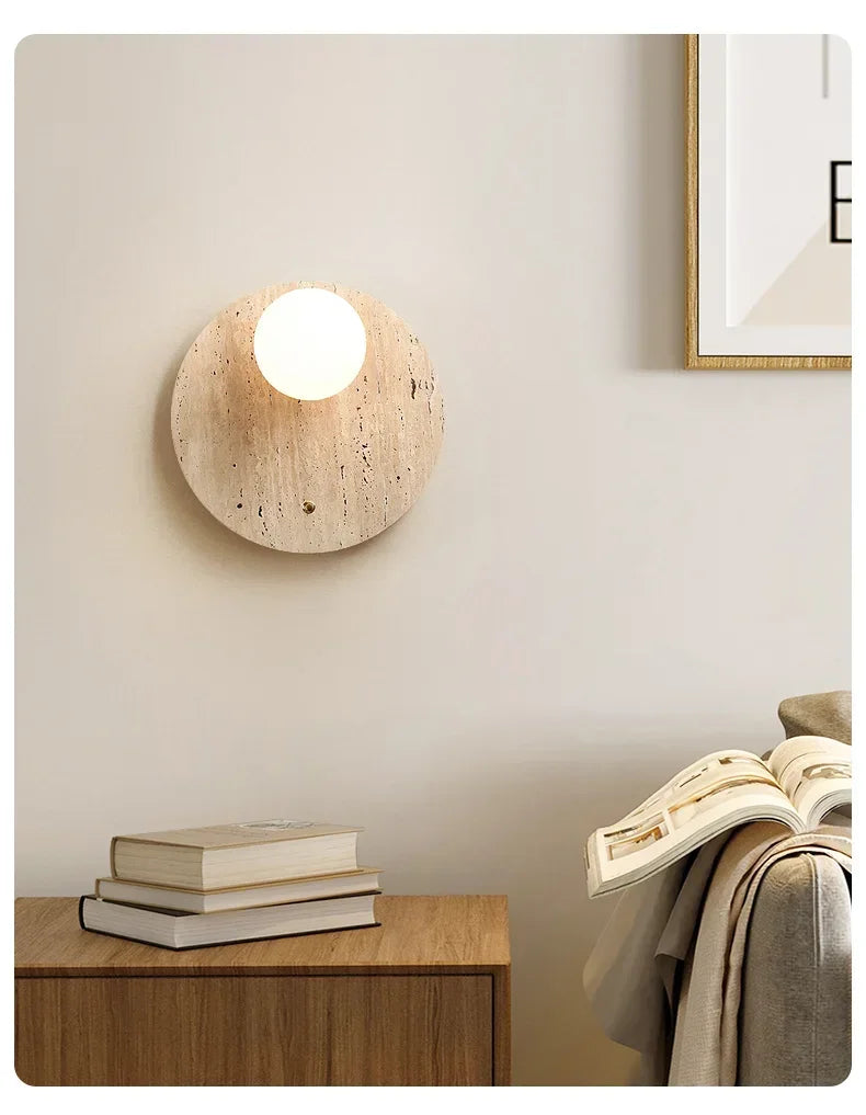 StoneGlow LED Wall Sconce for Stylish Spaces
