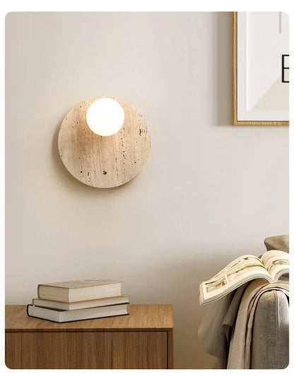 StoneGlow LED Wall Sconce for Stylish Spaces