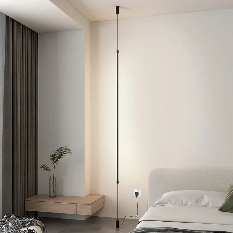 Floor Lamps Black 120cm Modern LED Floor Light