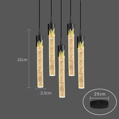 Crystal Rod LED Pendant