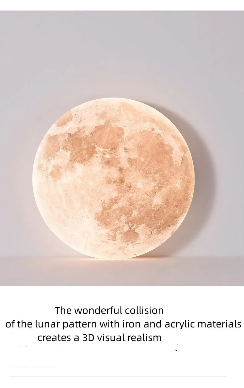 LunarGlow Modern Ceiling Lamp for Stylish Spaces