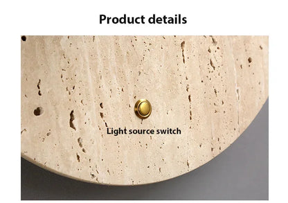 StoneGlow LED Wall Sconce for Stylish Spaces