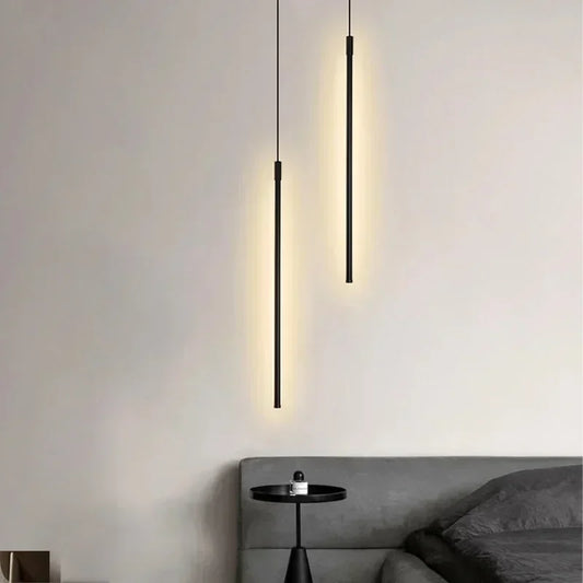 Modern LED Long Pendant Lights for Dining Room
