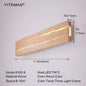 Nordic Wood LED Wall Sconce - Modern Rustic Charm