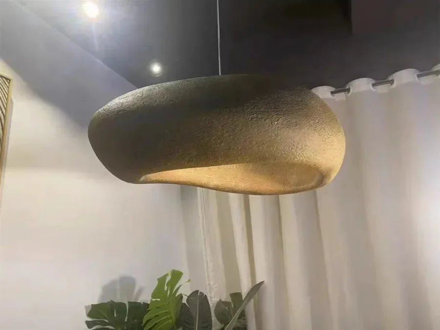 Wabi-Sabi Sculptural Pendant