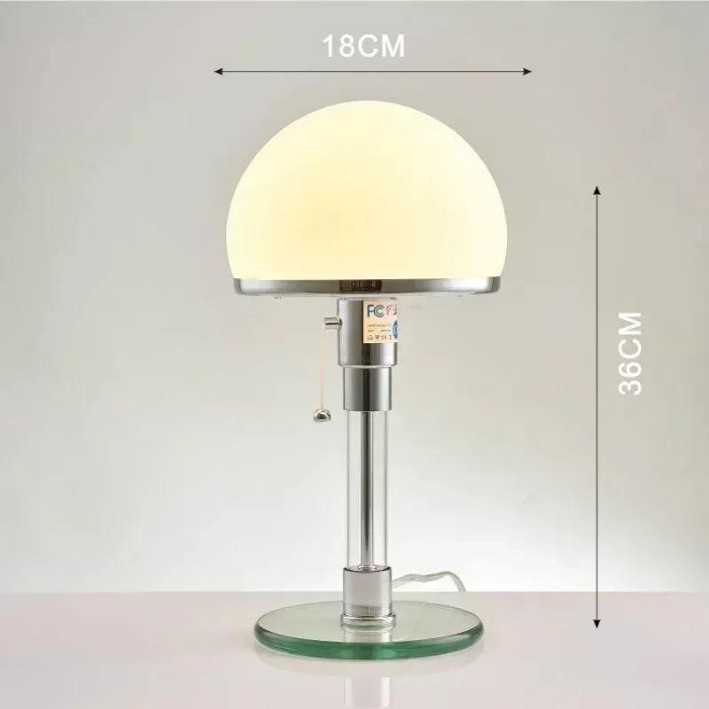 Nordic Glow: Modern Eye-Care Desk & Bedside Lamp
