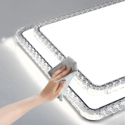 LustreGlow Simple LED Ceiling Chandelier