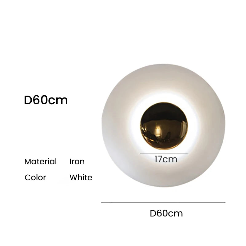 ChicGlow LED Wall Lamp: Modern Indoor Elegance