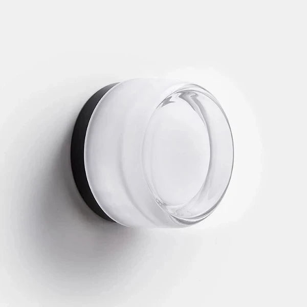 Round Glass LED Wall Sconce