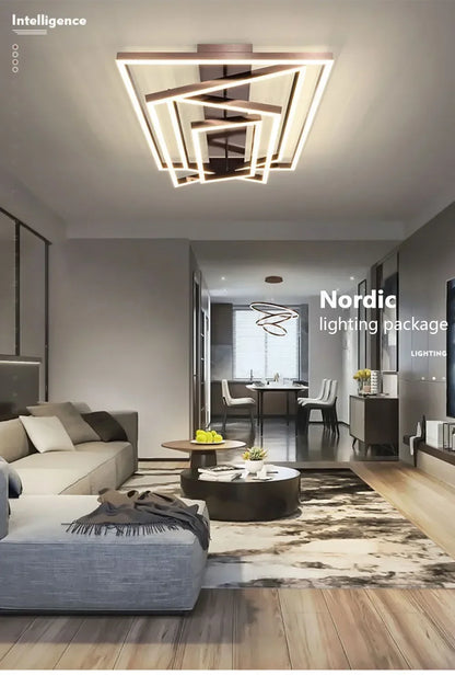 ChicGlow LED Chandelier for Stylish Interiors