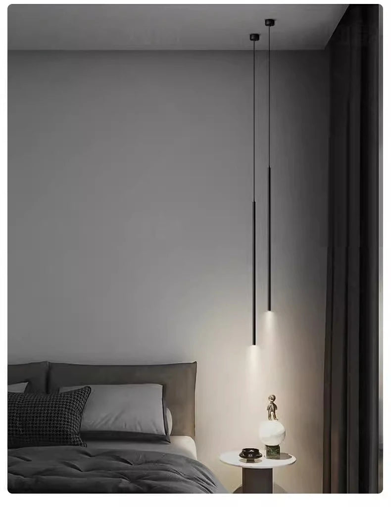 LED Bedside Chandelier Lights
