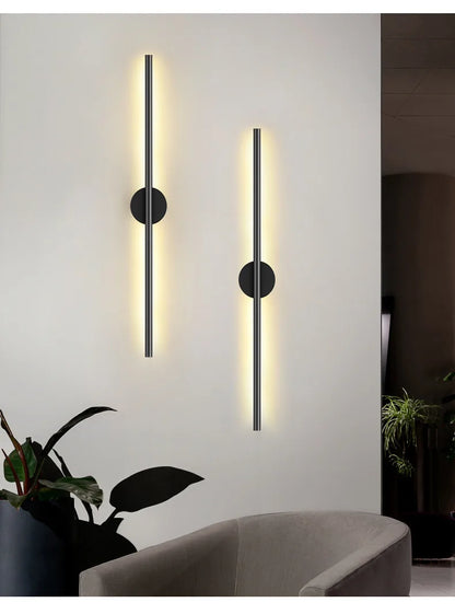 Modern LED Long Wall Lamp Nordic Minimalist Living Room Sofa