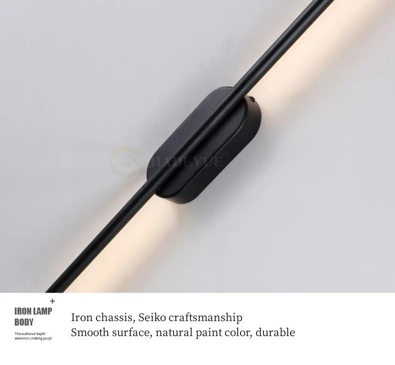 Modern LED Long Wall Lamp Nordic Minimalist Living Room Sofa