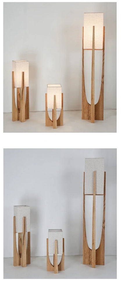 Fairbanks Floor Lamp Wooden Floor Lamp