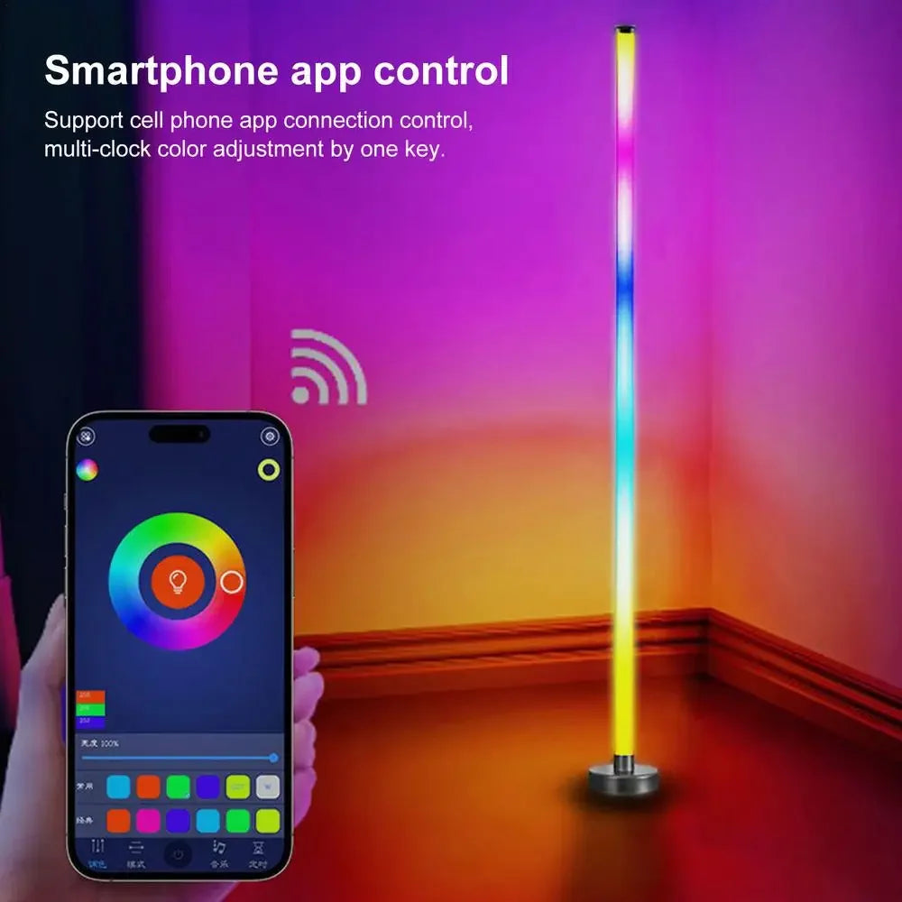 RGB Floor Lamp Modern Floor Lamp Music Sync
