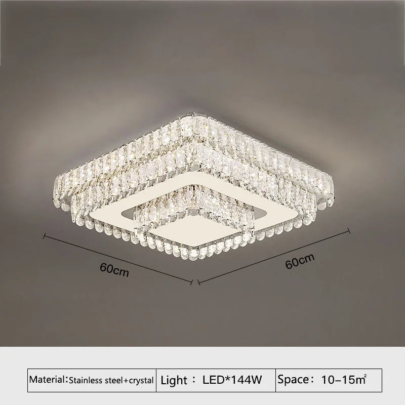 Luxe Crystal Chandelier