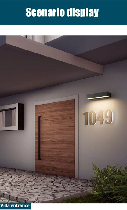 AlumaGlow IP65 Outdoor Wall Sconce