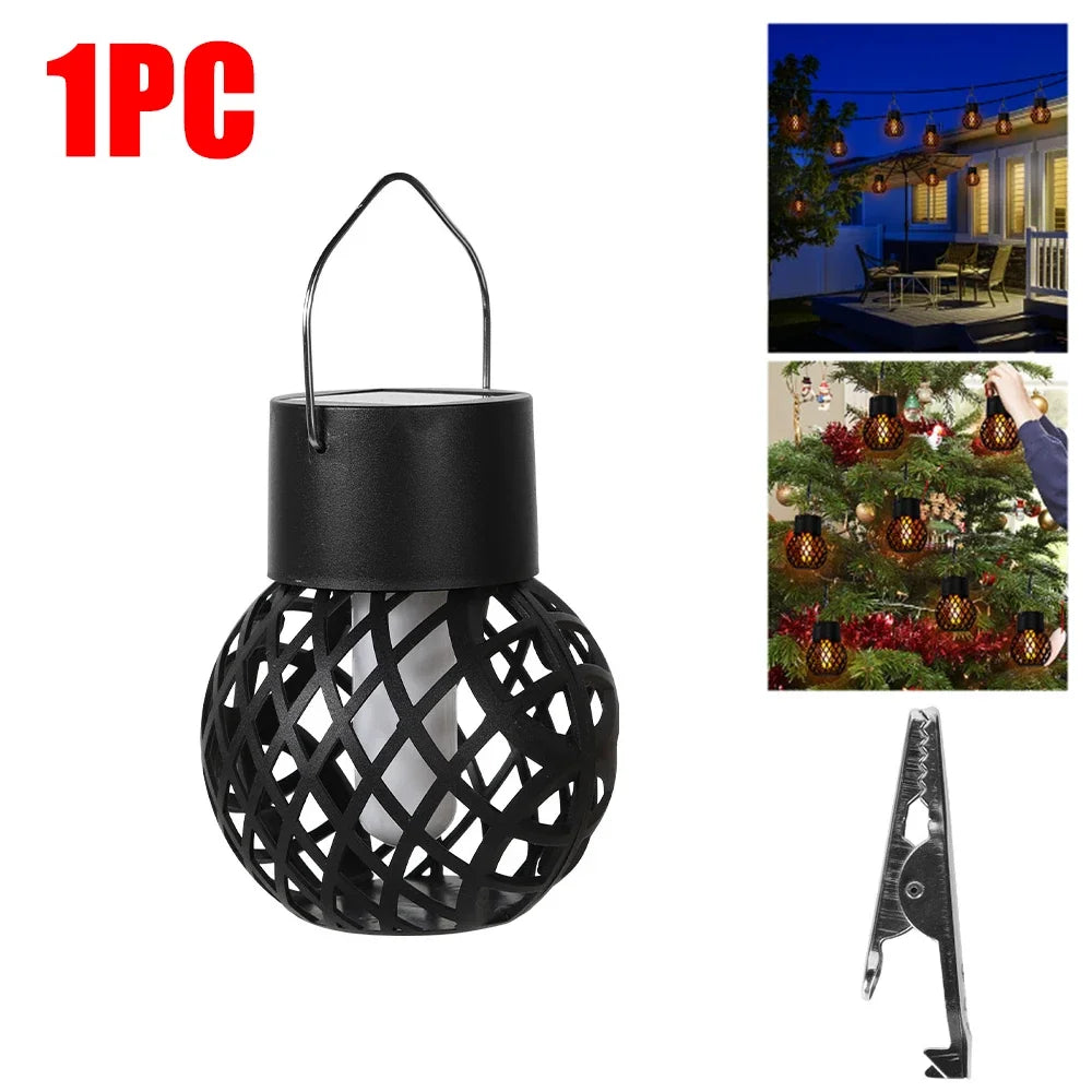 Flame Lantern Solar Fairy Light