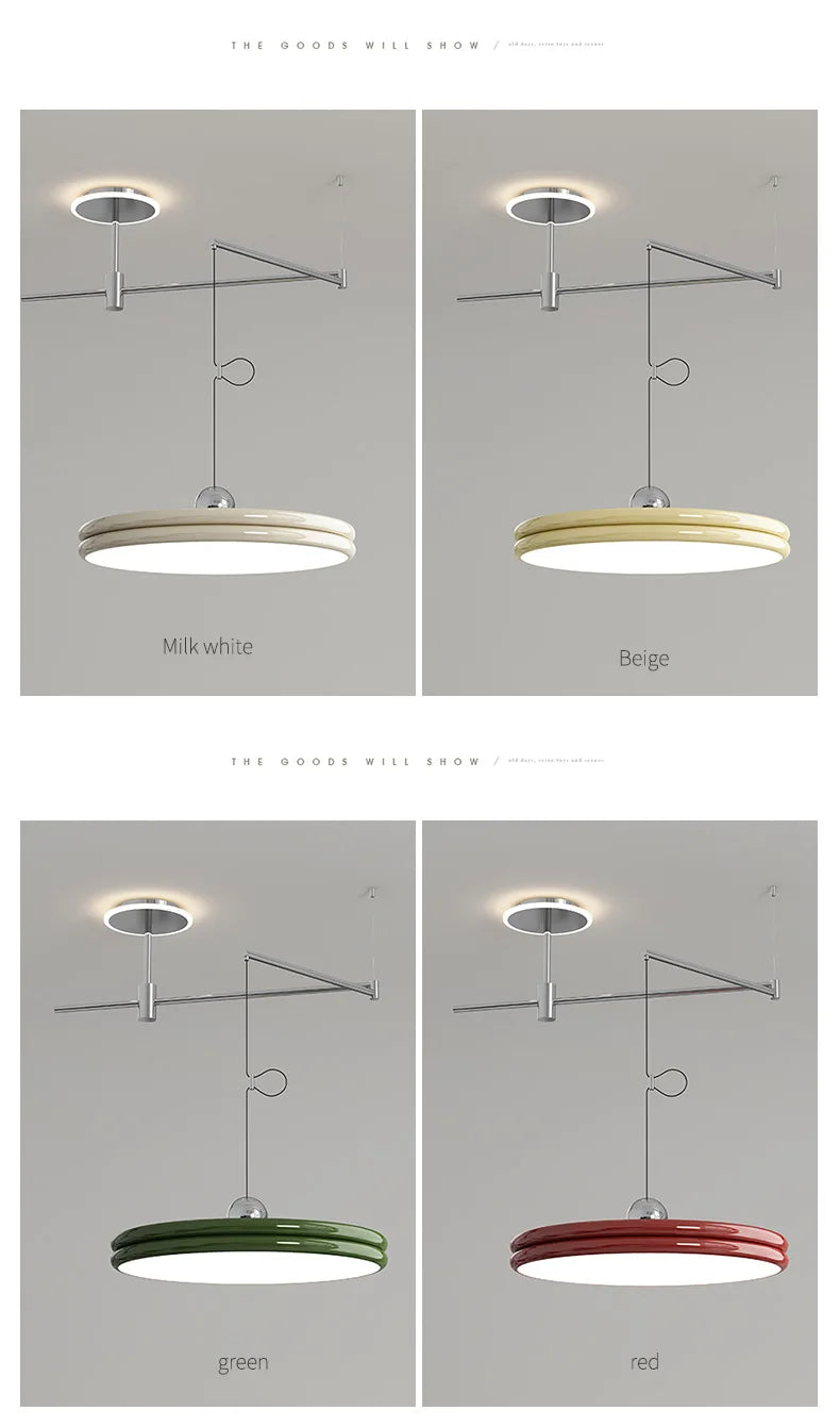 EyeCare Round Rotatable Dining Glam Light