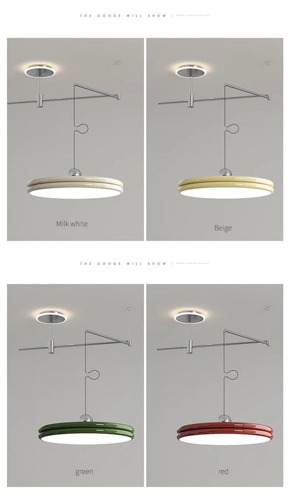 EyeCare Round Rotatable Dining Glam Light