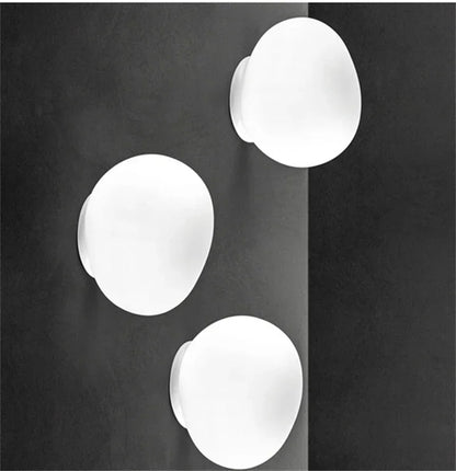 Artisan Egg Sconce with LED