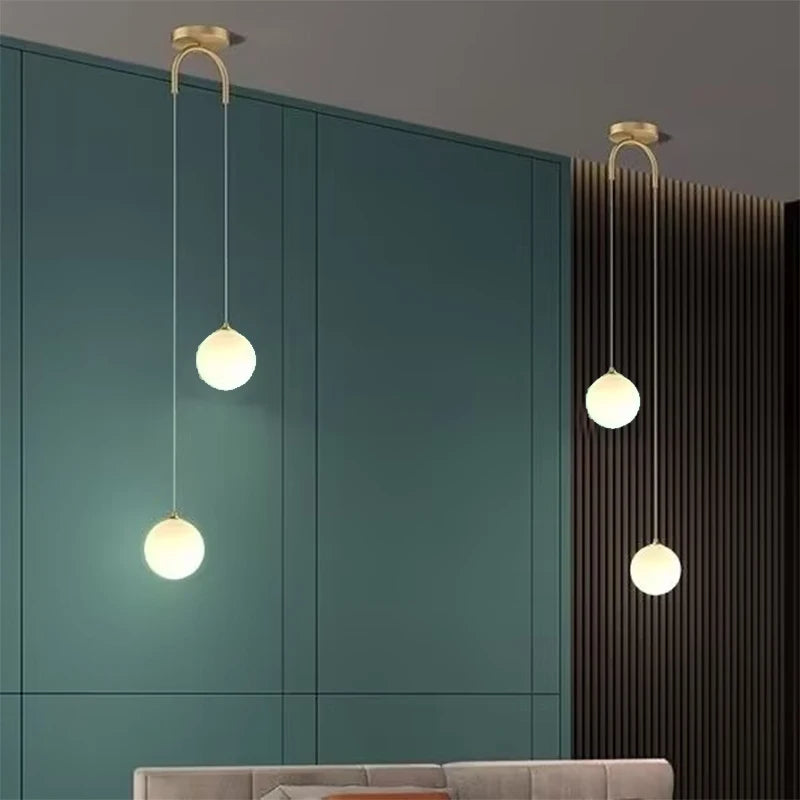 Glass Ball LED Pendant