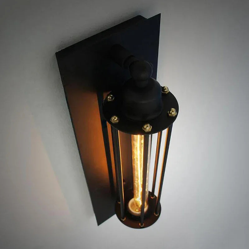 JIANKEXING Retro Industrial style Iron Wall Light