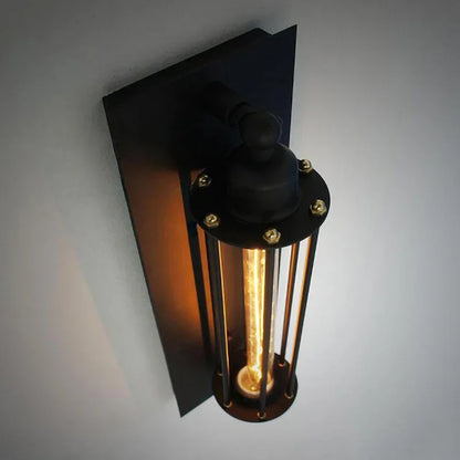 JIANKEXING Retro Industrial style Iron Wall Light