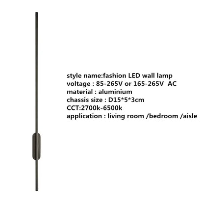 Linear Tube LED Wall Lamp