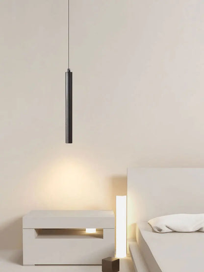 Black LED Cord Pendant