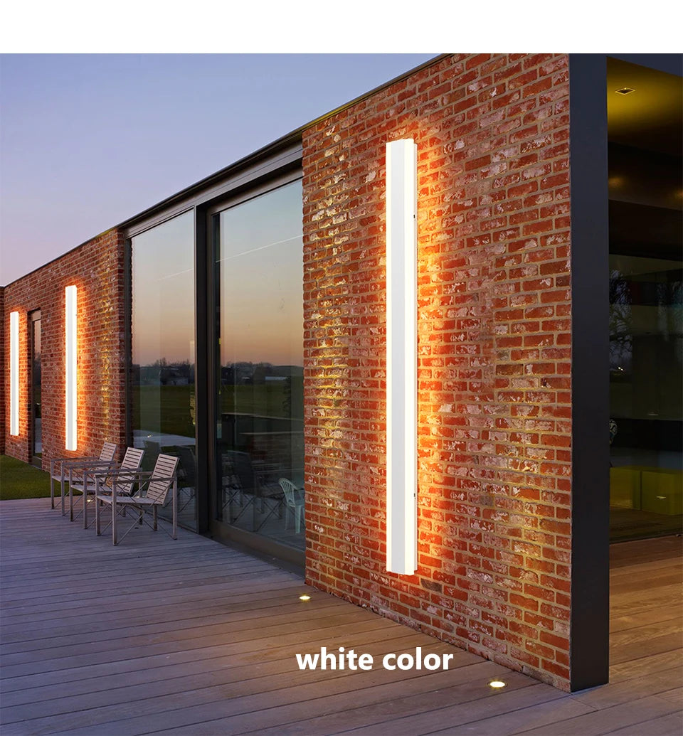 Remote LED Wall Sconce - Outdoor Elegance