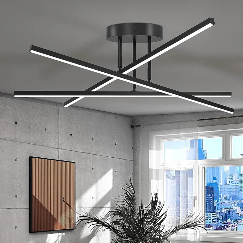 Minimalist Aluminum Chandelier
