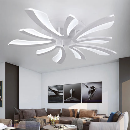 Acrylic LED Ceiling Light, Dimmable with Remote