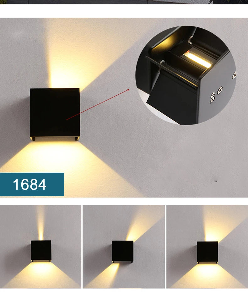 TRAZOS AquaGlow Wall Light - Modern LED Decor