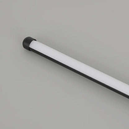 Modern Black I-Shaped LED Wall Lamp