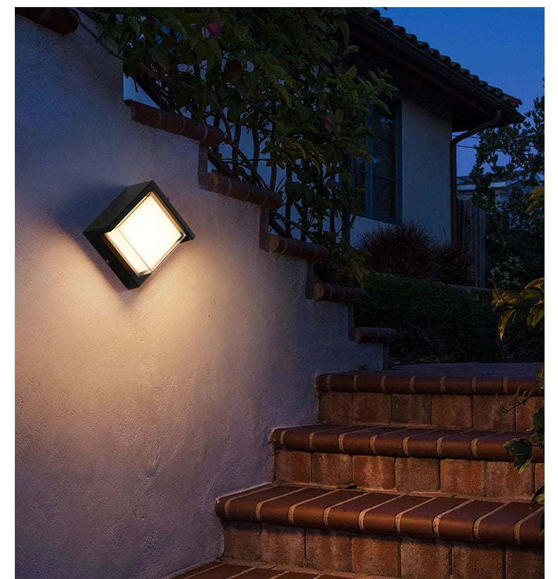 MotionGlow IP65 Outdoor Wall Light