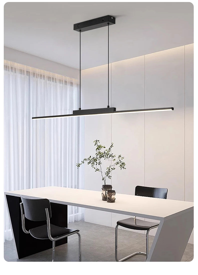 Slim Linear LED Pendant