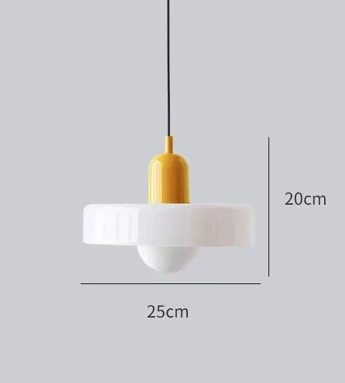 Nordic Retro Glass Pendant