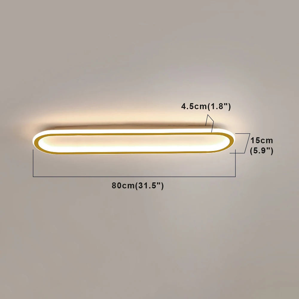 Modern Glow LED Ceiling Lamp - Elegant Interior Illumination