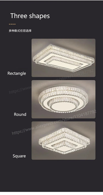 Luxe Crystal Chandelier