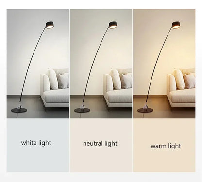 Modern Minimalist Floor Lamp Atmosphere Living Room