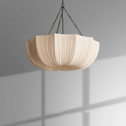 Wabi-Sabi Fabric Chandelier