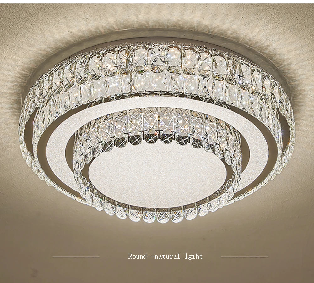 Luxe Crystal Chandelier