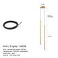 Modern Straight LED Chandelier Hanging Light Fixtures
