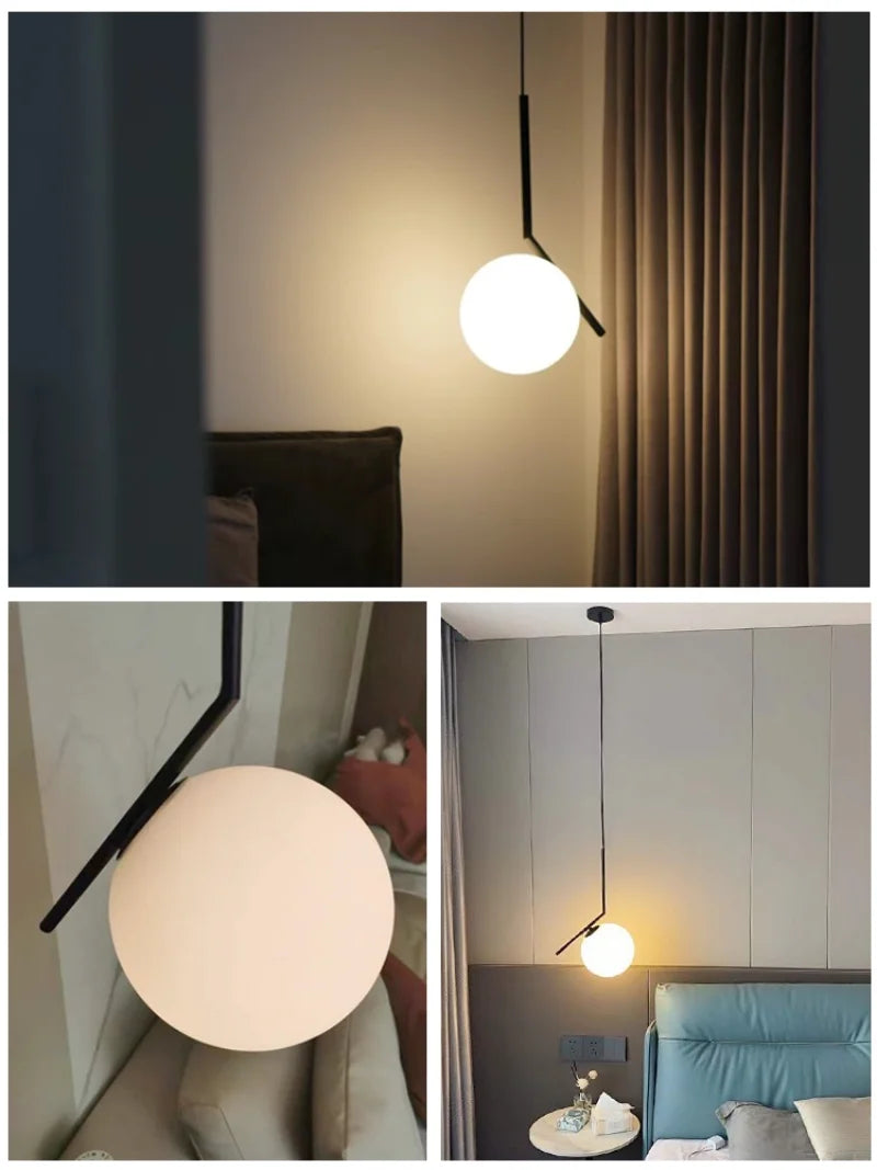 Black Pendant Lighting for Bedroom Bedside Shop