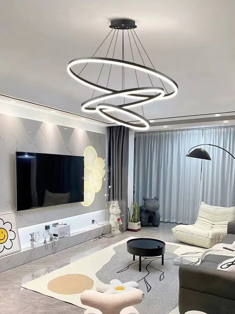 ChicGlow LED Chandelier for Stylish Interiors