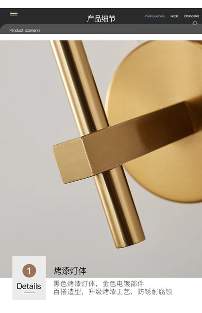 Nordic Glow: Sphere LED Wall Sconce Light