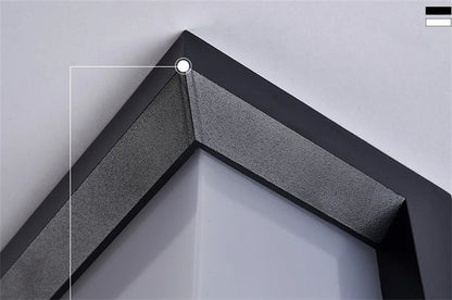 Modern Black LED Outdoor Wall Sconce